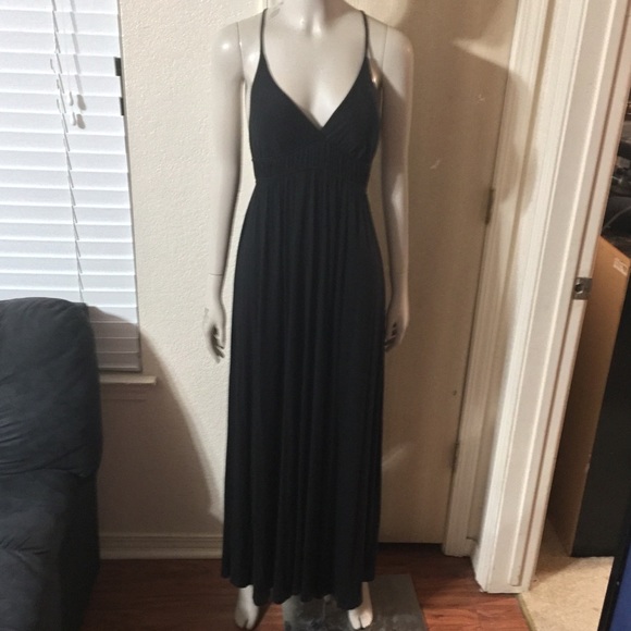 Lush Dresses & Skirts - 🐾Lush Black Maxi Spaghetti Strap Dress🐾